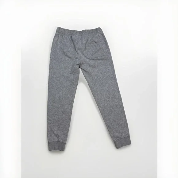 Maison Kitsune Sweatpants Mens L/XL Gray Joggers Tricolor Fox Logo Drawstring